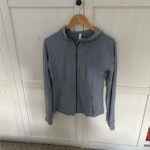 Lululemon Athletica Slate Gray Zip-Up Hoodie